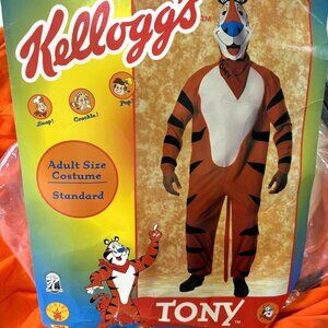 Rubie’s Frosted Flakes Tony the Tiger Adult Costume NOS  '98 Vtg NWT